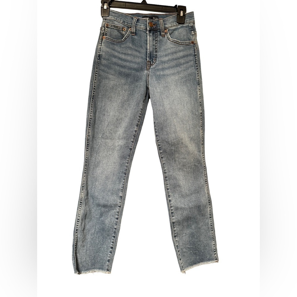 J Crew Mercantile Frayed Hem Jeans 24